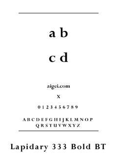 LAP333B 字体下载｜设计排版必备工具