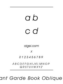 AVGARDNI 英文字体下载｜创意设计排版工具