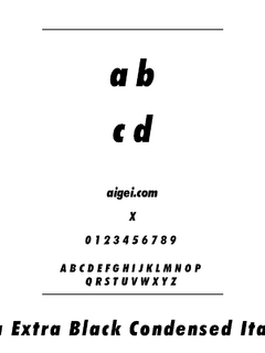 富图克奇字体（FUTUXKCI.TTF）下载｜创意排版设计工具