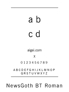 tt0047m英文字体（TTF）下载｜设计排版工具