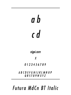 未来MCI字体下载｜创意设计字体工具