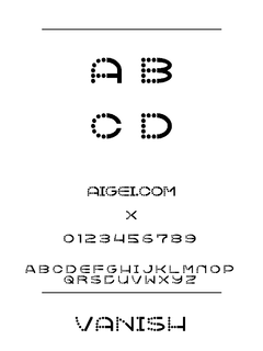 ​Vanish 字体下载｜创意排版设计工具