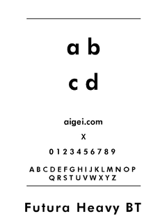 ​FUTURAH 字体下载｜平面设计排版工具