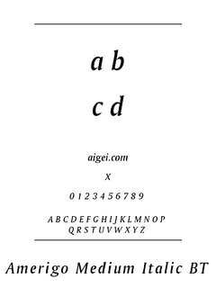 ​AMRIGOMI 字体下载｜平面设计创意工具