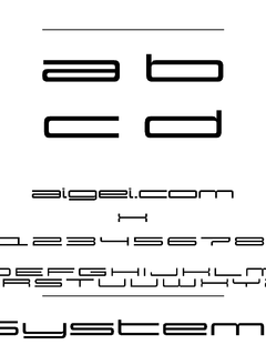 8514syst 字体下载｜经典系统字体资源