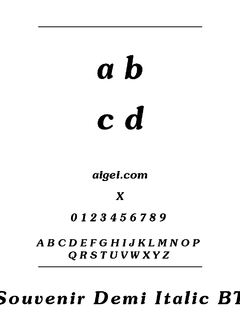 ​SOUVNRDI 字体下载｜平面设计应用必备