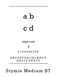 ​施蒂米姆字体（STYMIEM.TTF）下载｜创意设计必备资源