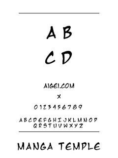 ​mangat 下载｜创意设计字体资源