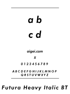 ​FUTURAHI 字体下载｜英文字体设计资源