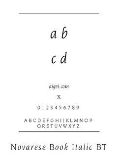 诺瓦雷尼字体（NOVARENI.TTF）下载｜设计排版创意资源