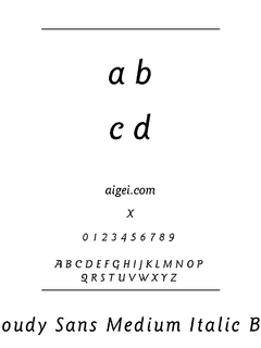 ​GOUDSAMI 字体下载｜艺术设计排版资源
