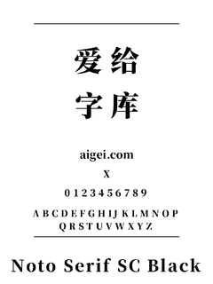 ​GlobalSerif（CompositeFont）字体下载｜设计排版资源