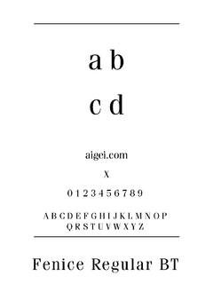 ​FENICEN 字体下载｜平面设计应用
