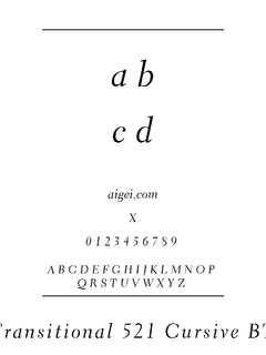 ​TRAN521I 字体下载｜英文字体设计资源