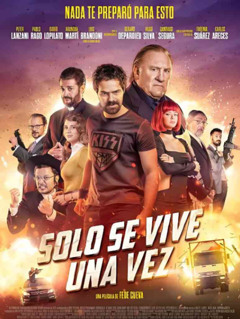《只活一次》最新免费高清电影无广告在线播放|喜剧,动作,惊悚·阿根廷,西班牙·2017